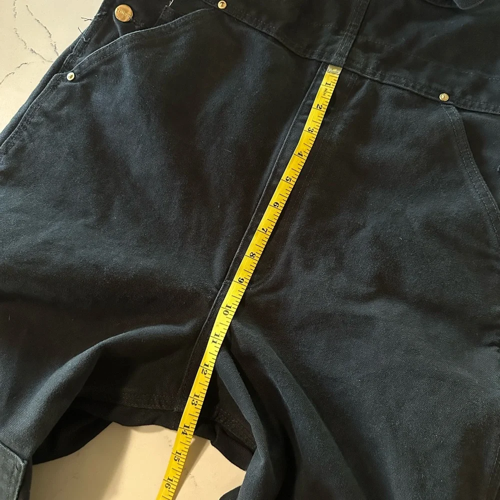Carhartt Black Double Knee Overalls - Picture 4 of 8